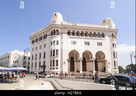 La Grande Poste Algier ist ein Gebäude von Neo-maurischen Stil baute Arabisance in Algier im Jahre 1910 Stockfoto