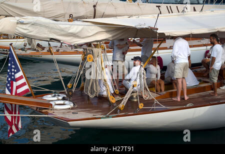 Panerai Classic Yachts Challenge, Imperia, Italien Stockfoto