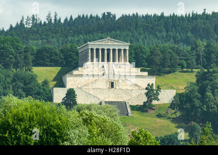 Die Walhalla bei Regensburg, Bayern, Deutschland Stockfoto