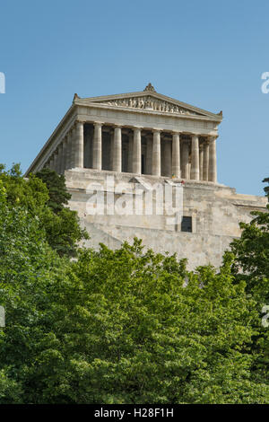 Die Walhalla bei Regensburg, Bayern, Deutschland Stockfoto