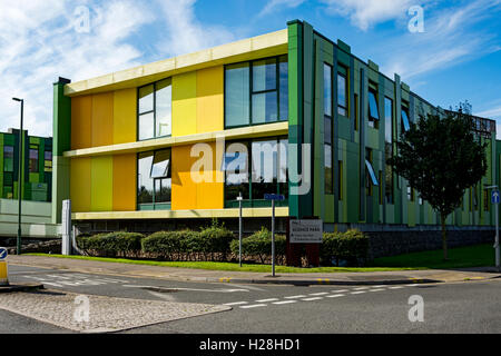 Die Nr. 1, Gebäude, Science Park Nottingham, Nottingham, England, UK.  Architekten - Studio Egret West Limited 2008. Stockfoto