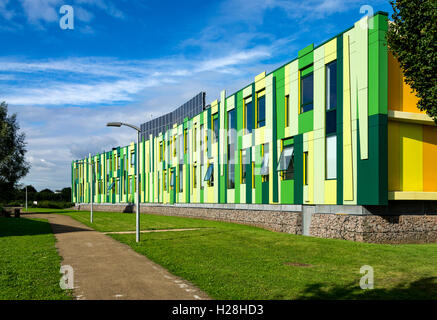 Die Nr. 1, Gebäude, Science Park Nottingham, Nottingham, England, UK.  Architekten - Studio Egret West Limited 2008. Stockfoto