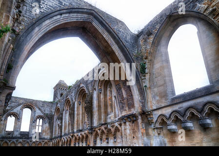 Glastonbury Abbey, Glastonbury, Somerset, England, Vereinigtes Königreich Stockfoto