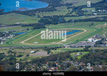 Pferderennbahn Kembla Grange Illawarra Wollongong NSW Australia Stockfoto