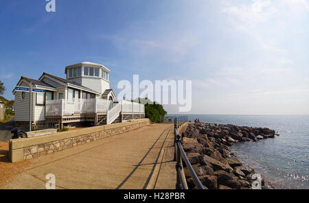 Steephill Cove Leuchtturm Ventnor Isle Of Wight Stockfoto