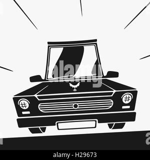 Vektor-Symbol Auto Stock Vektor