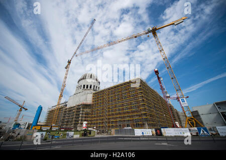 Berlin, Deutschland. 26. September 2016. Die Baustelle des Humboldtforums (lt. Humboldt-Forum) in Berlin, Deutschland, 26. September 2016. Foto: Jannis Mattar/Dpa/Alamy Live News Stockfoto