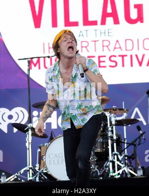 Der Elefant in die Teilnehmerliste für 2016 iHeartRadio Music Festival - Käfig SAß, T-Mobile Arena, Las Vegas, NV 24. September 2016. Foto von: James Atoa/Everett Collection Stockfoto