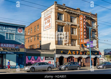 Astoria Hotel, Downtown East Side, Vancouver, Britisch-Kolumbien, Kanada, Stockfoto