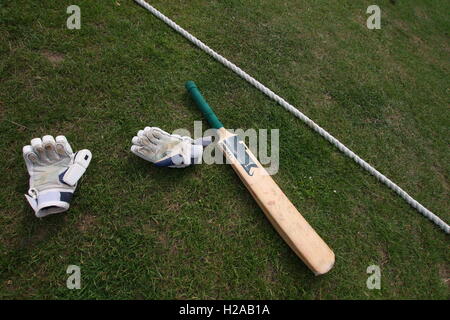 Cricket generische Foto von Tony Henshaw Stockfoto