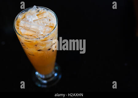 Geeiste Milchtee Stockfoto