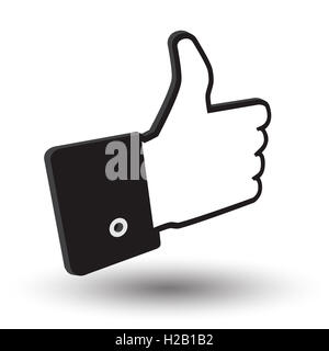 Cursor Hand Super 3d Stockfoto