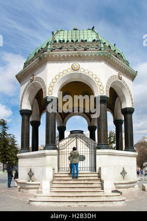 Der deutsche Brunnen, Istanbul, Türkei Stockfoto