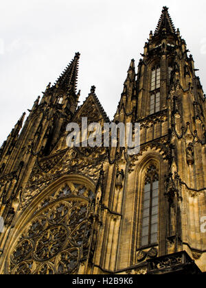 St. Vitus Kathedrale, Prag. Tschechische Republik Stockfoto