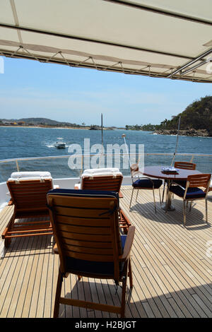 Luxus-Yacht, CBI Navi Stockfoto