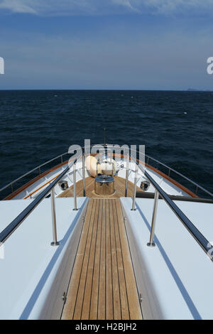 Luxus-Yacht, CBI Navi Stockfoto