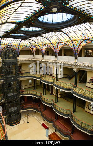 Mexiko, Mexiko-Stadt, Gran Hotel Ciudad de Mexico Stockfoto