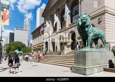 Art Institute of Chicago, Illinois Stockfoto