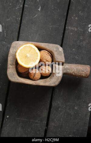 Vegetarische Kost, Gesundheit oder Koch-Konzept. Stockfoto