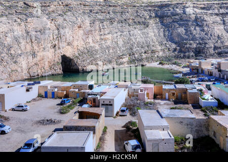 Binnenmeer, Dwejra Bay, Gozo, Malta Stockfoto