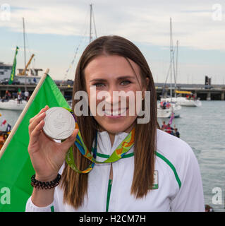 Annalise Murphy olympischer Silbermedaillengewinner Segeln Stockfoto