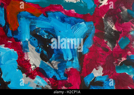 Abstract Acrylic Painted Background. Stockfoto