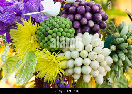 Gruppe von Kraut Obst und Gemüse-Ingredients zum Kochen Stockfoto