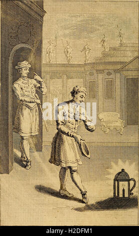 Die Werke von Moliere, Französisch und Englisch. -in zehn Bänden (1755) (1 Stockfoto