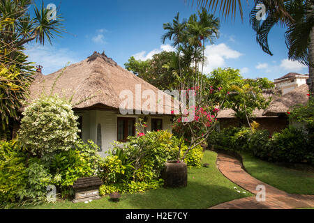 Indonesien, Bali, Kuta, Poppies Gang 1, Poppies Cottages, touristische Hütte im Garten Stockfoto