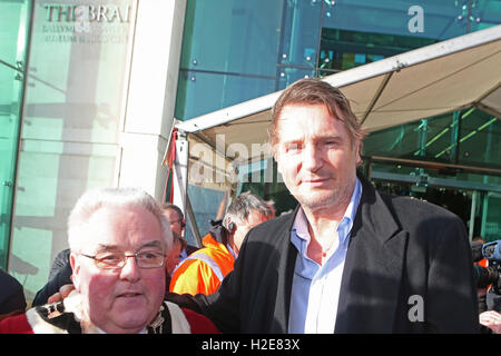 Liam John Neeson, OBE (getragen 7. Juni 1952) ist ein Schauspieler aus Nordirland. 1976 trat er der Lyric Players Theatre in Bel Stockfoto