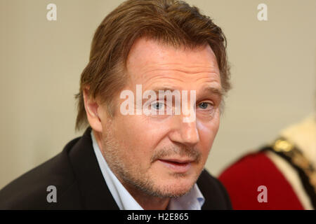 Liam John Neeson, OBE (getragen 7. Juni 1952) ist ein Schauspieler aus Nordirland. 1976 trat er der Lyric Players Theatre in Bel Stockfoto