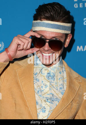 LOS ANGELES, CA - 27 Oktober: Gerechtigkeit Leck an der vierten jährlichen UNICEF Masquerade Ball Los Angeles in Clifton Cafeteria in Los Angeles, Kalifornien am 27. Oktober 2016. Bildnachweis: Faye lernen/MediaPunch Stockfoto