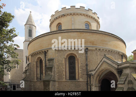Kirche an der mittleren und inneren Tempel-london Stockfoto