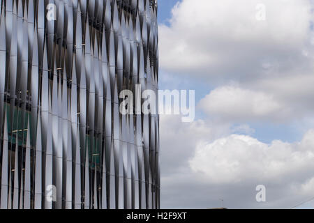 Leeds-Architektur - neue Multi Parkhaus. Stockfoto