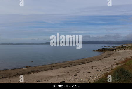 Strand Drumadoon Bay in der Nähe von Blackwaterfoot Isle of Arran Schottland September 2016 Stockfoto