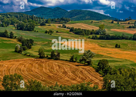 Italien Emilia Romagna Francigena Weise Bardone Landschaft Stockfoto