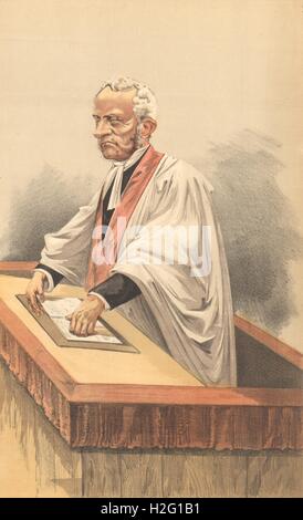 SPION-CARTOON. Rev Arthur Penrhyn Stanley "Philosophischen Weltanschauung". Westminster. 1872 Stockfoto
