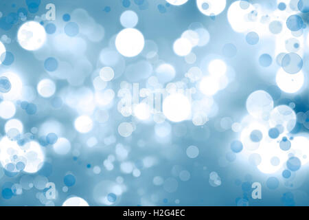 Abstrakte blaue und weiße Kreise Hintergrund Stockfoto