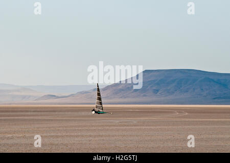 "Land"auf Segeln Harney County in Oregon SE Alvord See ("Playa").  Herr und PR Formen sind beigefügt Stockfoto