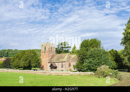 Die Kirche St. Johannes der Täufer, Grafschaft, Hefordshire, England, Vereinigtes Königreich Stockfoto