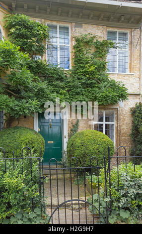 Cotswold Stone, georgianischen Stadthaus, Cirencester, Gloucestershire, England, UK Stockfoto