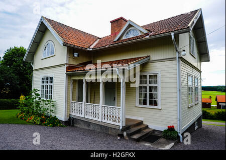 Schweden, Värmland, Sunne. Mårbacka ist ein Herrenhaus in Sunne Gemeinde. Autorin Selma Lagerlöf geboren und aufgewachsen in Mårbacka. Stockfoto