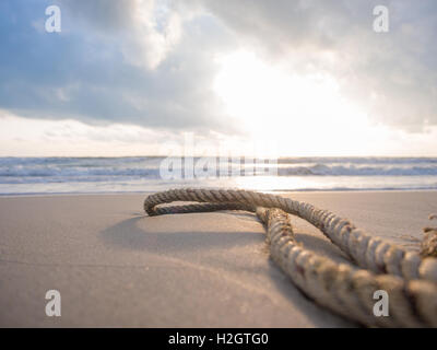 Seil am Strand in Insel Koh Samui, Thailand. Stockfoto