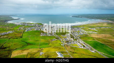 Lahinch, Liscannor Bay, County Clare, Irland Stockfoto