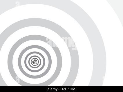 [EPS10] Hintergrund - Kreise Fibonacci - schwarz / weiß monochromen Graustufen - Vektor-illustration Stock Vektor