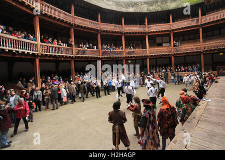 Oktober Bauernherbst viel bei der Shakespeares Globe, London, UK. Stockfoto