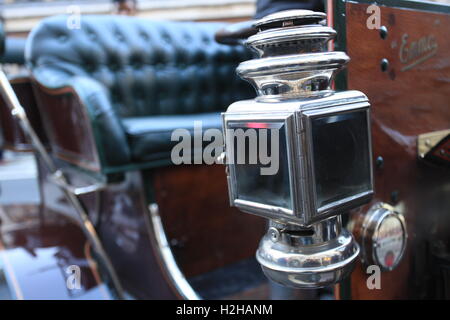 Detail der Oldtimer an der Regent Street Motor Show, London, UK. Stockfoto