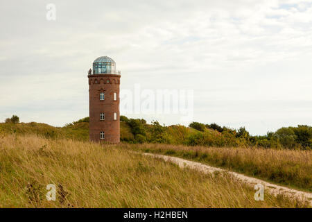 Der Peilturm, ehemalige marine Peilturm am Kap Arkona, Rügen, Deutschland Stockfoto