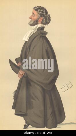 VANITY FAIR SPION CARTOON. Rev Francis Edmund Cecil Byng "Gebete". Klerus. 1879 Stockfoto