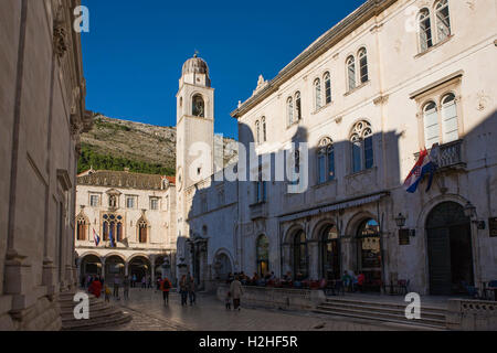 Pred Dvorom, Starigrad, Dubrovnik, Kroatien Stockfoto